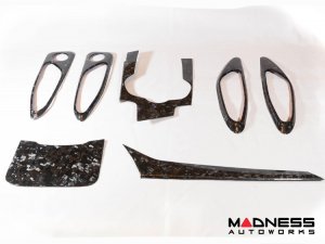 Alfa Romeo Giulia Complete Interior Trim Kit - Forged Carbon Fiber - Pre '20 Models Alfa Romeo Giulia Complete Interior Trim Kit - Forged Carbon Fiber - Pre '20 Models